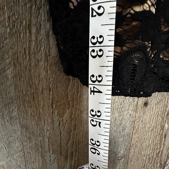 B Darlin Cocktail Dress Sixe 1/2 Black Lace - Picture 10 of 11